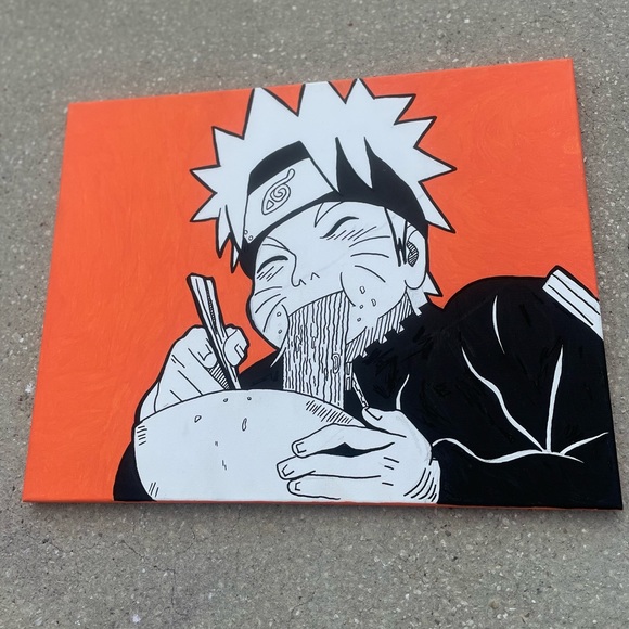 Naruto🧡 canvas painting